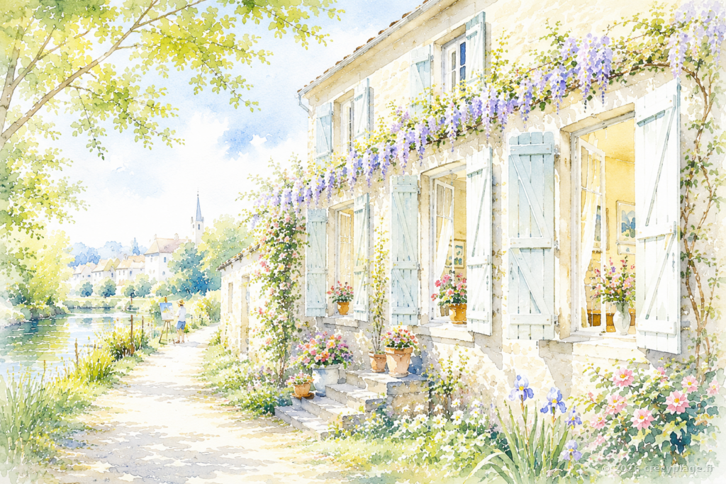 La maison aux volets toujours ouverts
