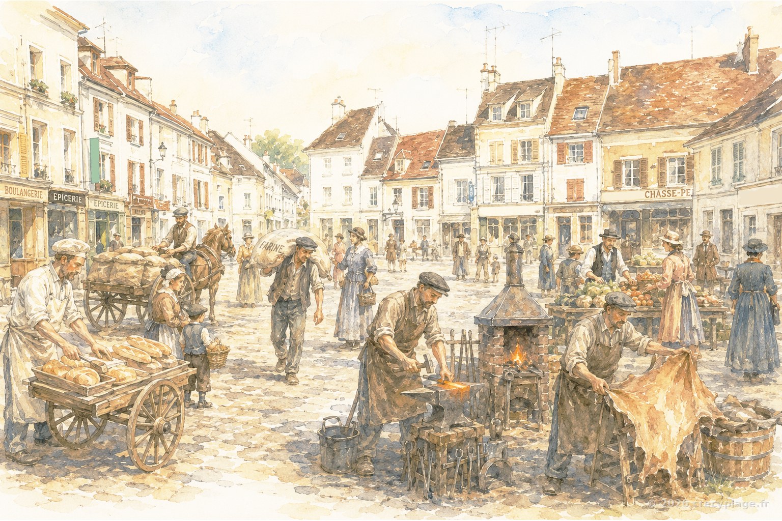 Les personnages qui ont marqué Crécy