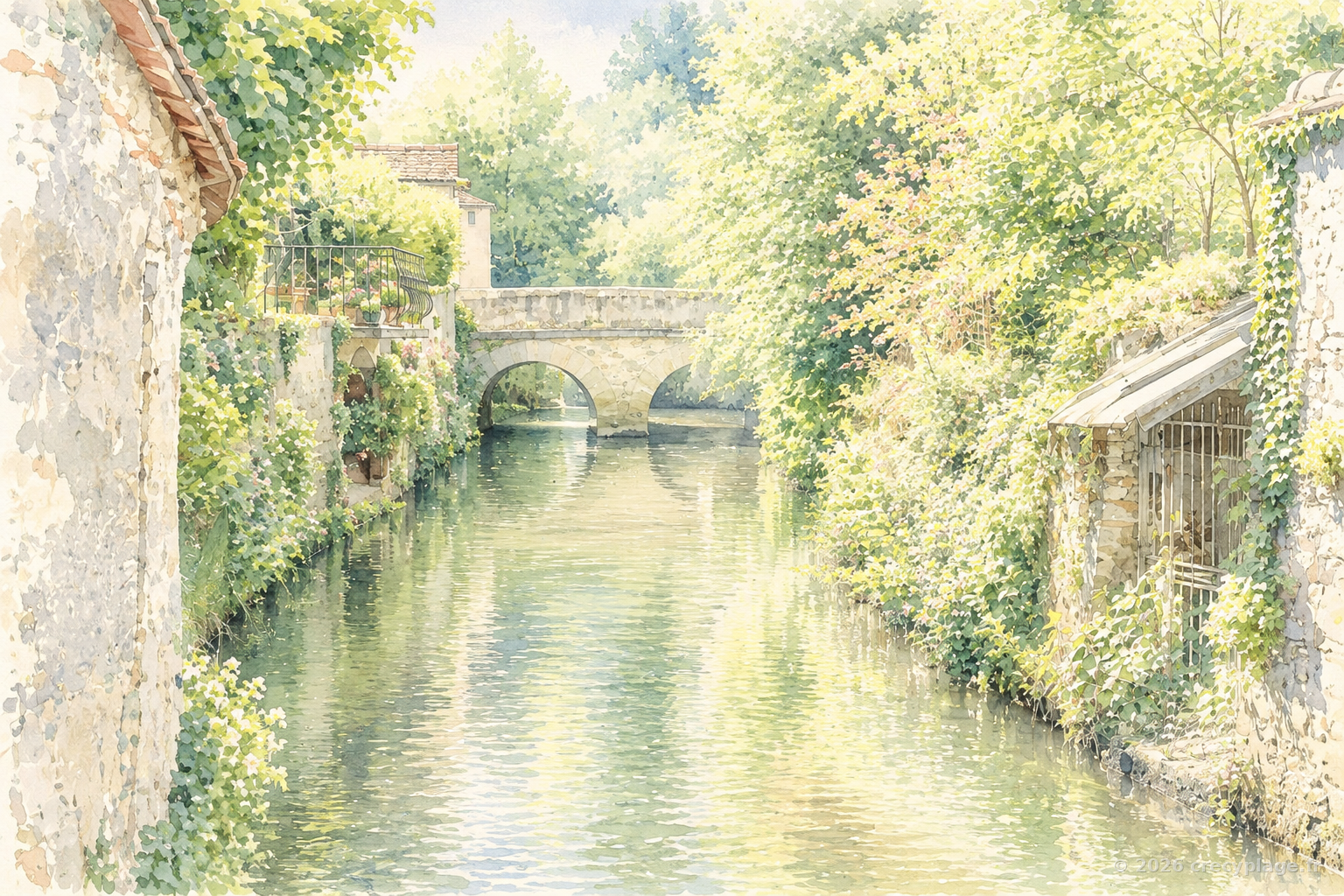 Les ponts de Crécy : des passages chargés d’histoire