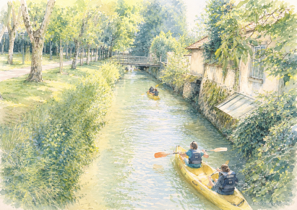 Pourquoi Crécy est surnommée la Venise Briarde ?