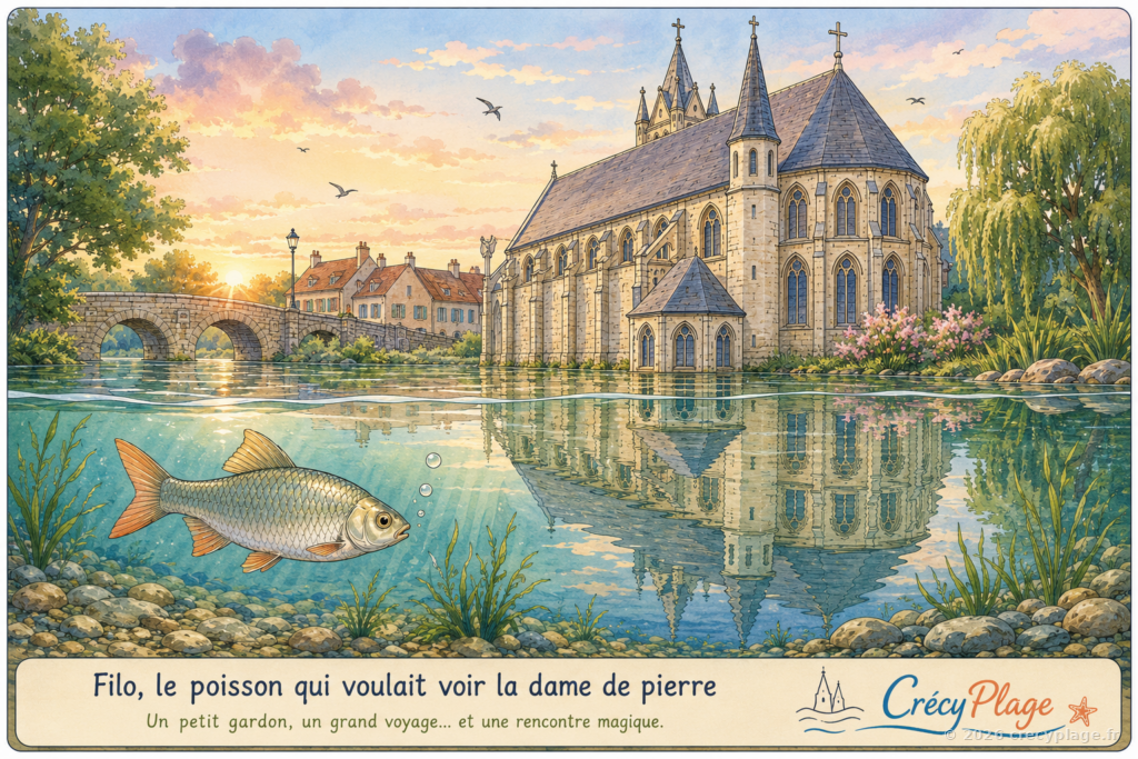 Le poisson qui voulait voir la Dame de pierre