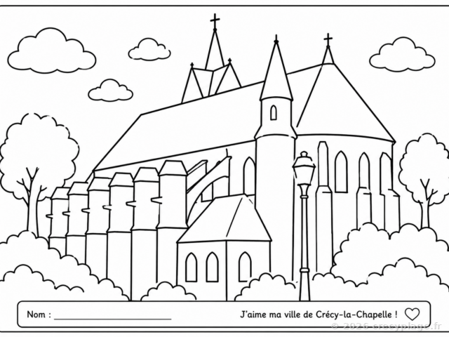 🟢 La Collégiale de Crécy la Chapelle (3–5 ans)