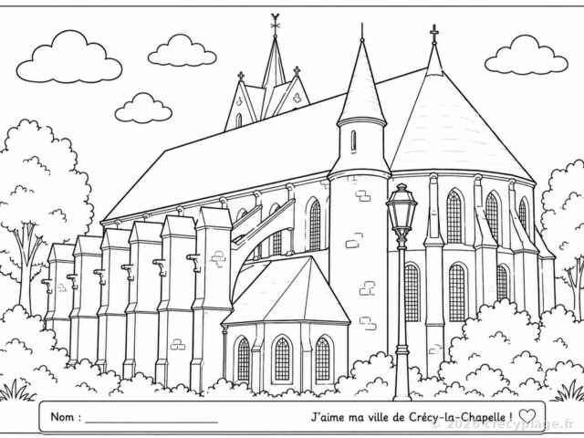🔵 La Collégiale de Crécy la Chapelle (5-7 ans)