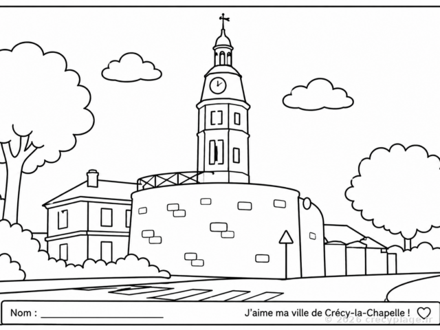🟢 Le Beffroi de Crécy la Chapelle (3–5 ans)